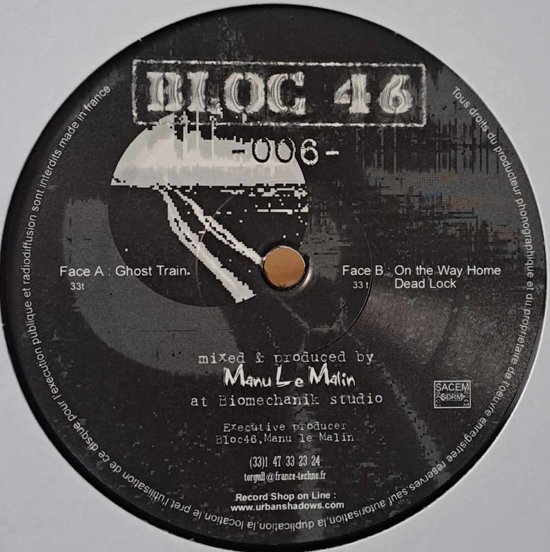 Bloc 46 06 - vinyle hardcore